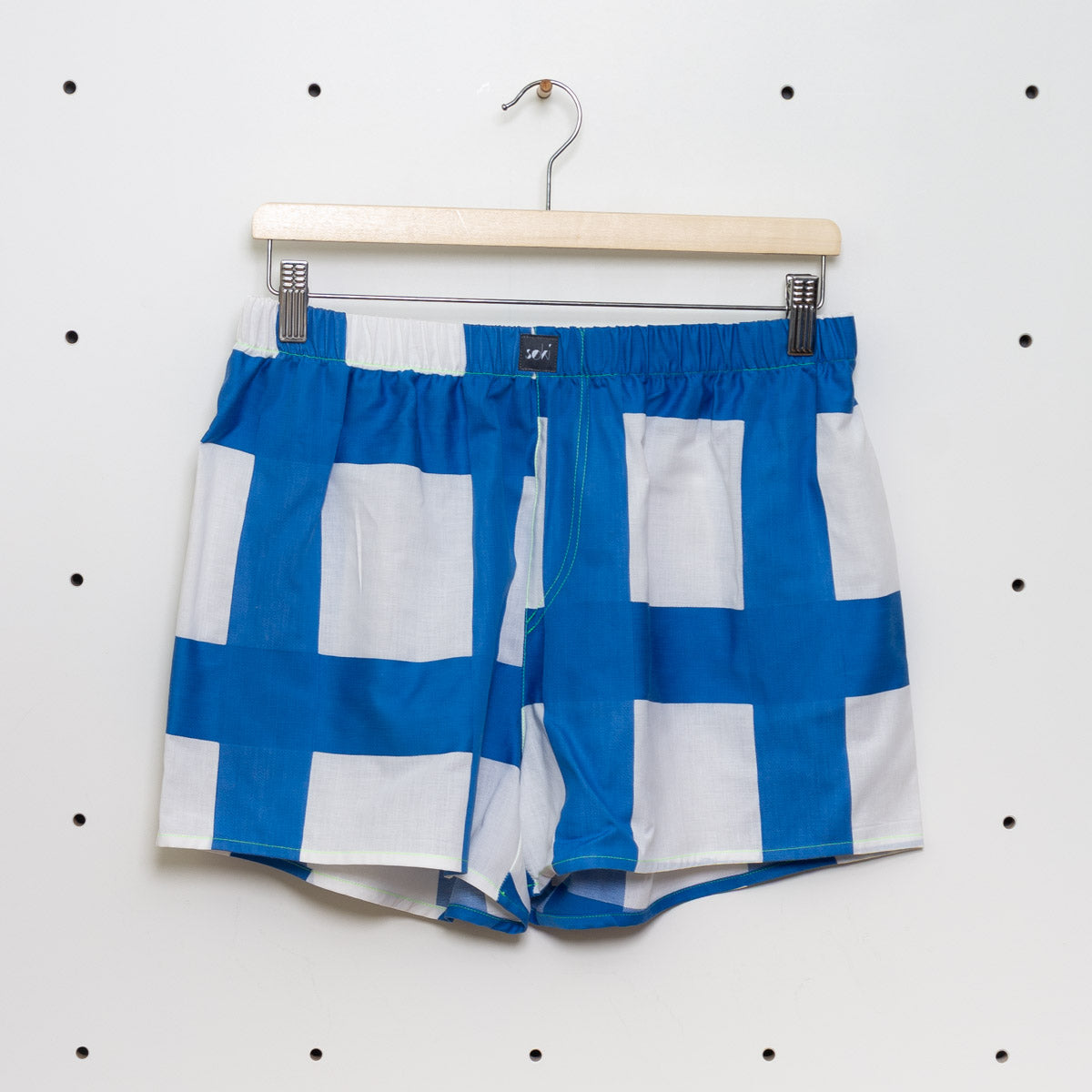 soki Upcycling Boxershorts aus Baumwoll-Bettwäsche
