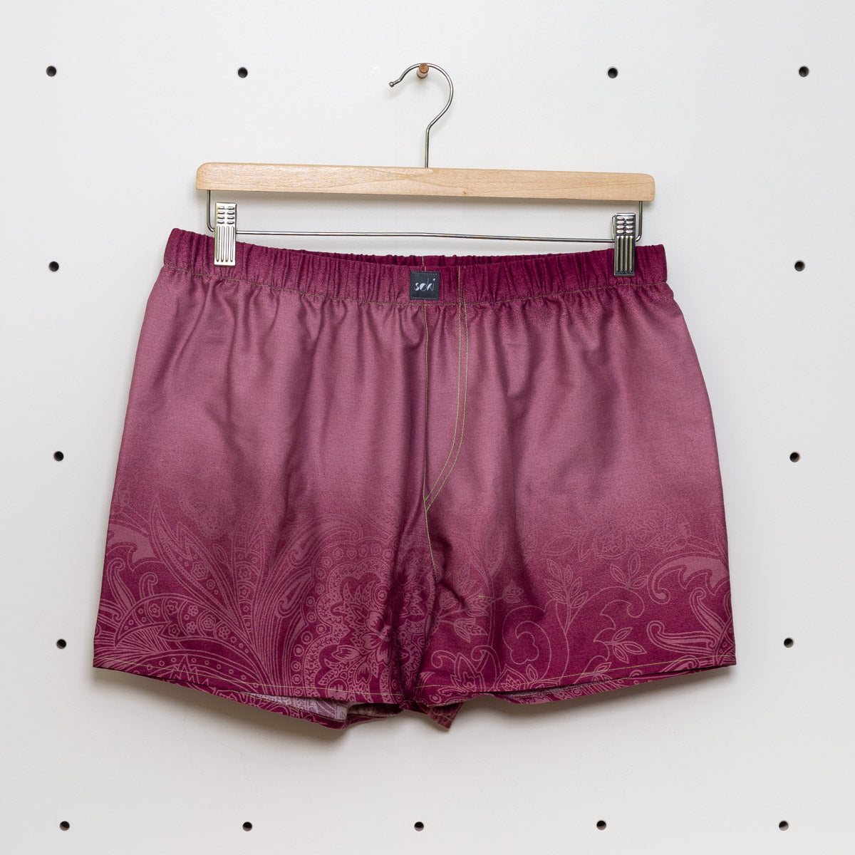 soki Upcycling Boxershorts aus Baumwoll-Bettwäsche
