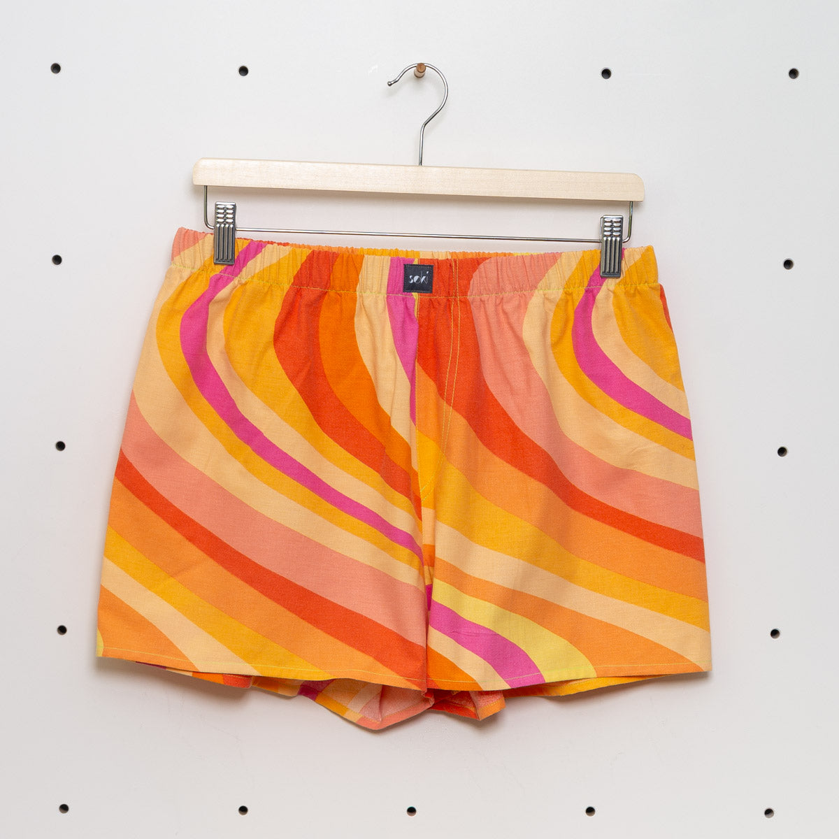 soki Upcycling Boxershorts aus Baumwoll-Bettwäsche