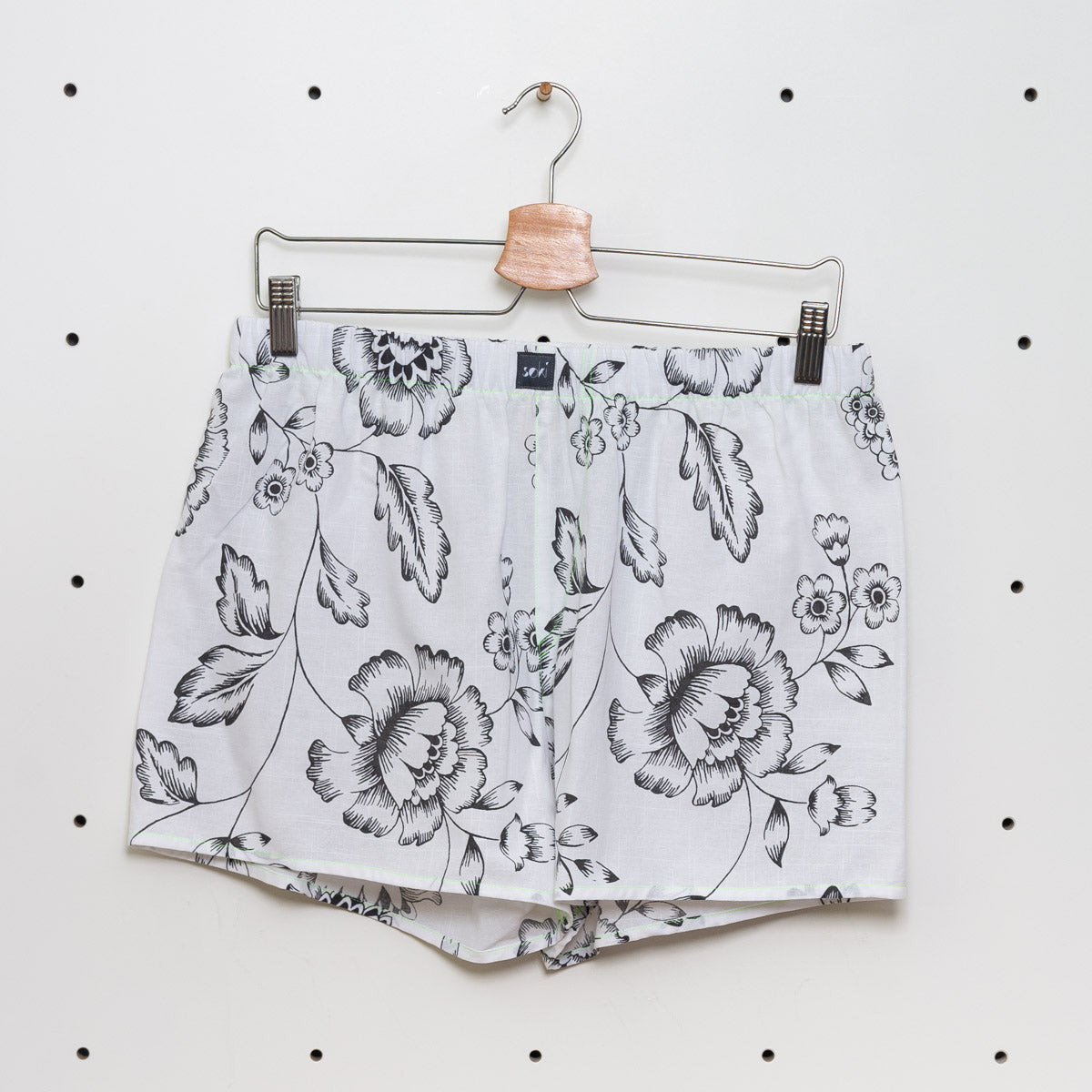 soki Upcycling Boxershorts aus Baumwoll-Bettwäsche