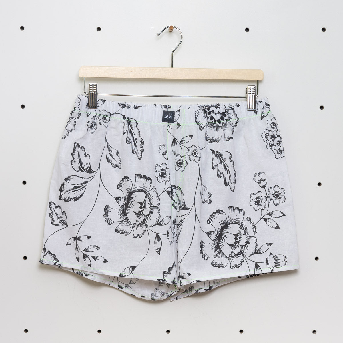soki Upcycling Boxershorts aus Baumwoll-Bettwäsche