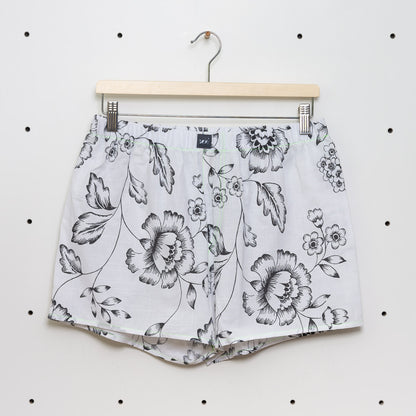 soki Upcycling Boxershorts aus Baumwoll-Bettwäsche