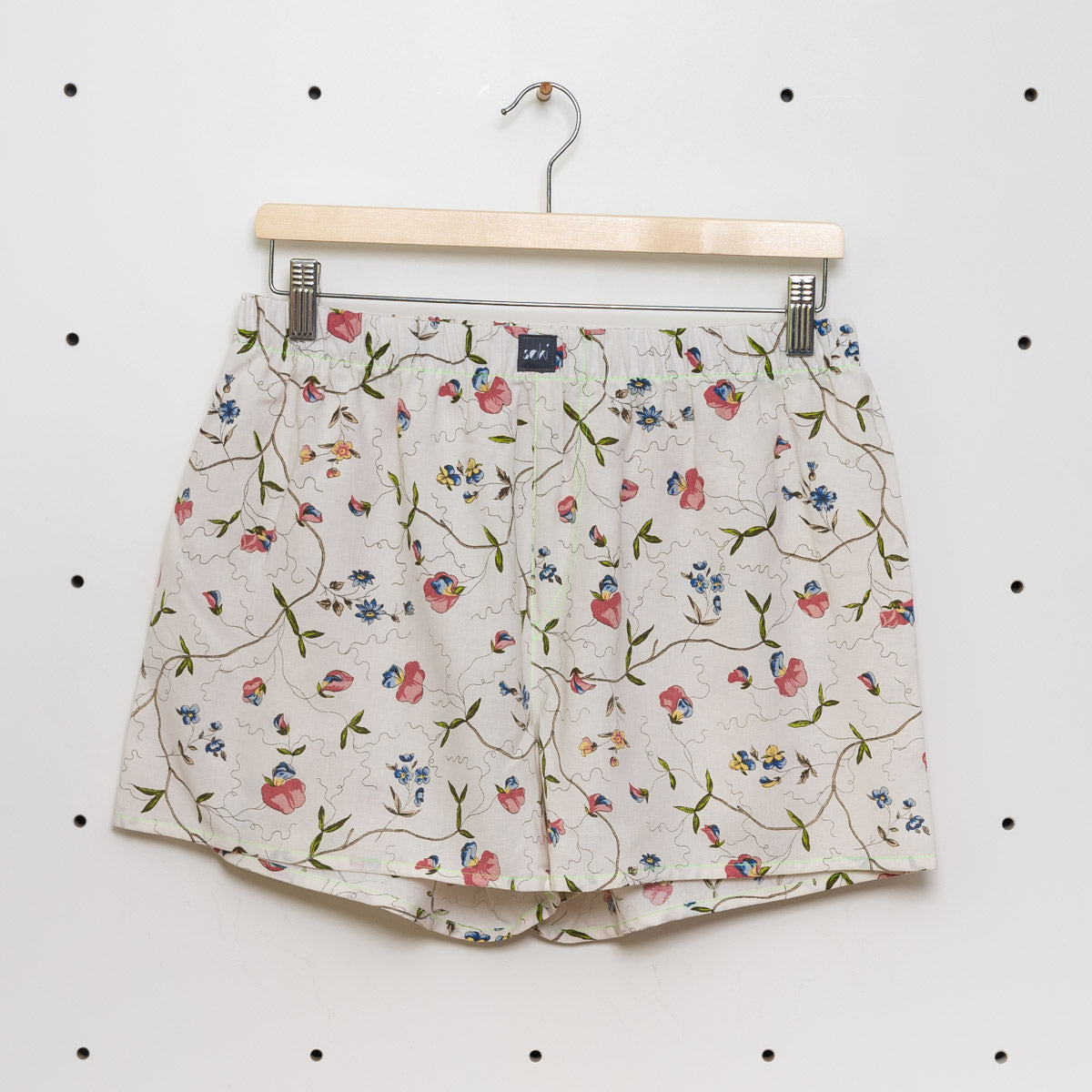 soki Upcycling Boxershorts aus Baumwoll-Bettwäsche