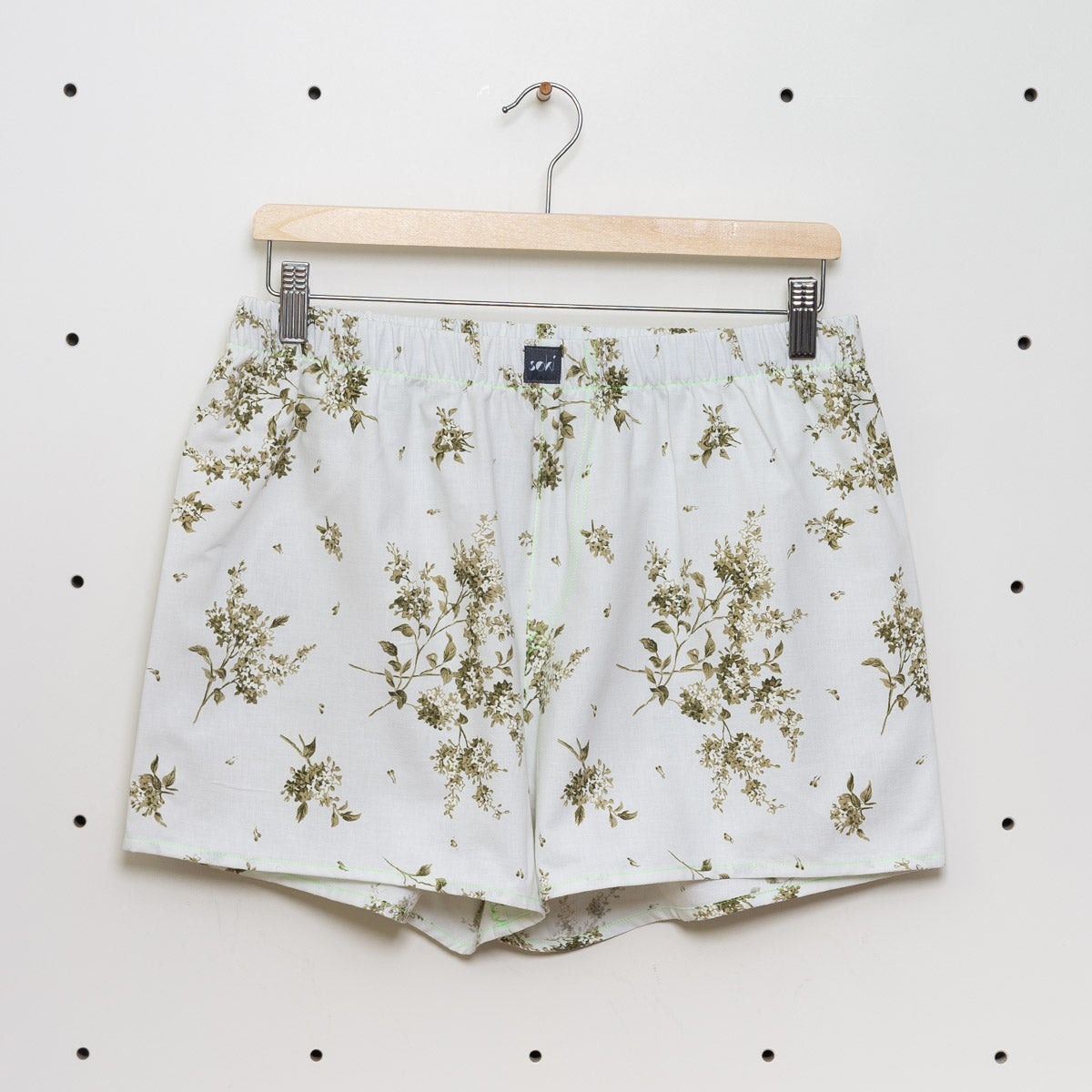 soki Upcycling Boxershorts aus Baumwoll-Bettwäsche