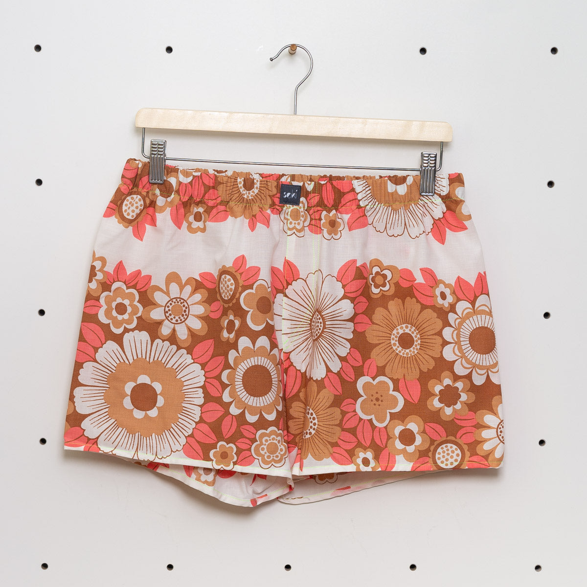 soki Upcycling Boxershorts aus Baumwoll-Bettwäsche