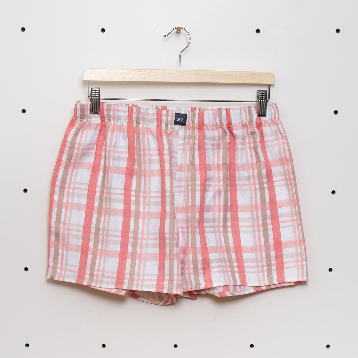 soki Upcycling Boxershorts aus Baumwoll-Bettwäsche