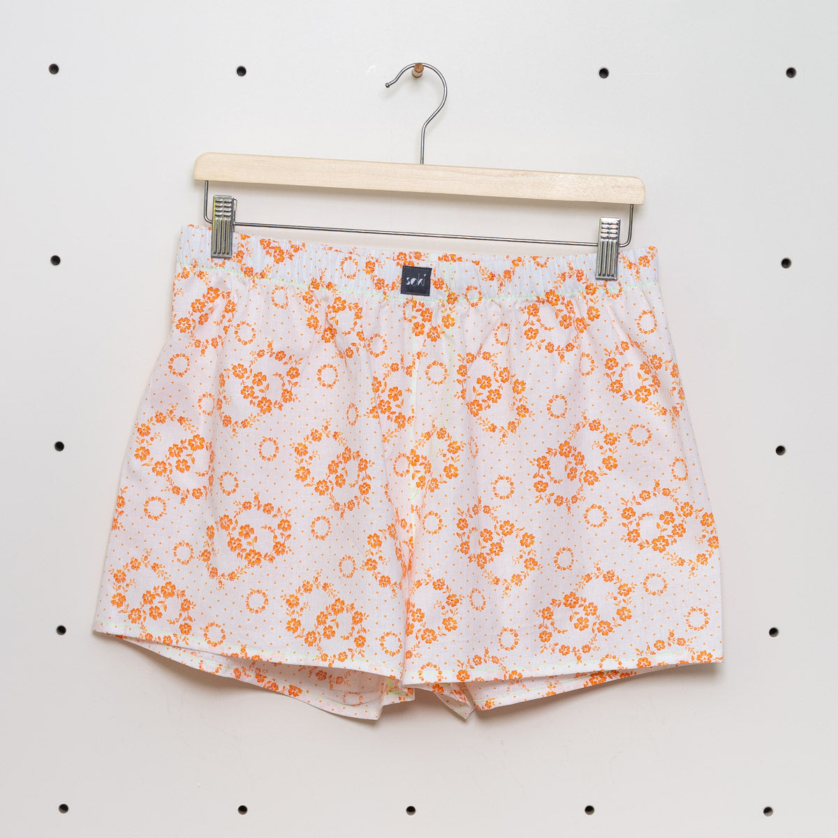 soki Upcycling Boxershorts aus Baumwoll-Bettwäsche
