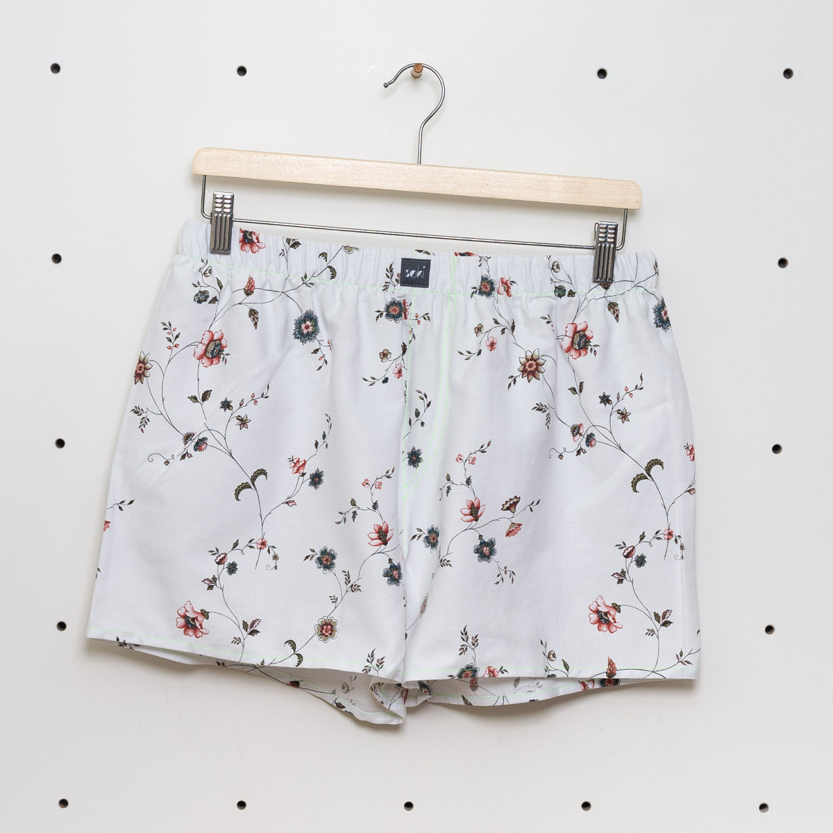 soki Upcycling Boxershorts aus Baumwoll-Bettwäsche