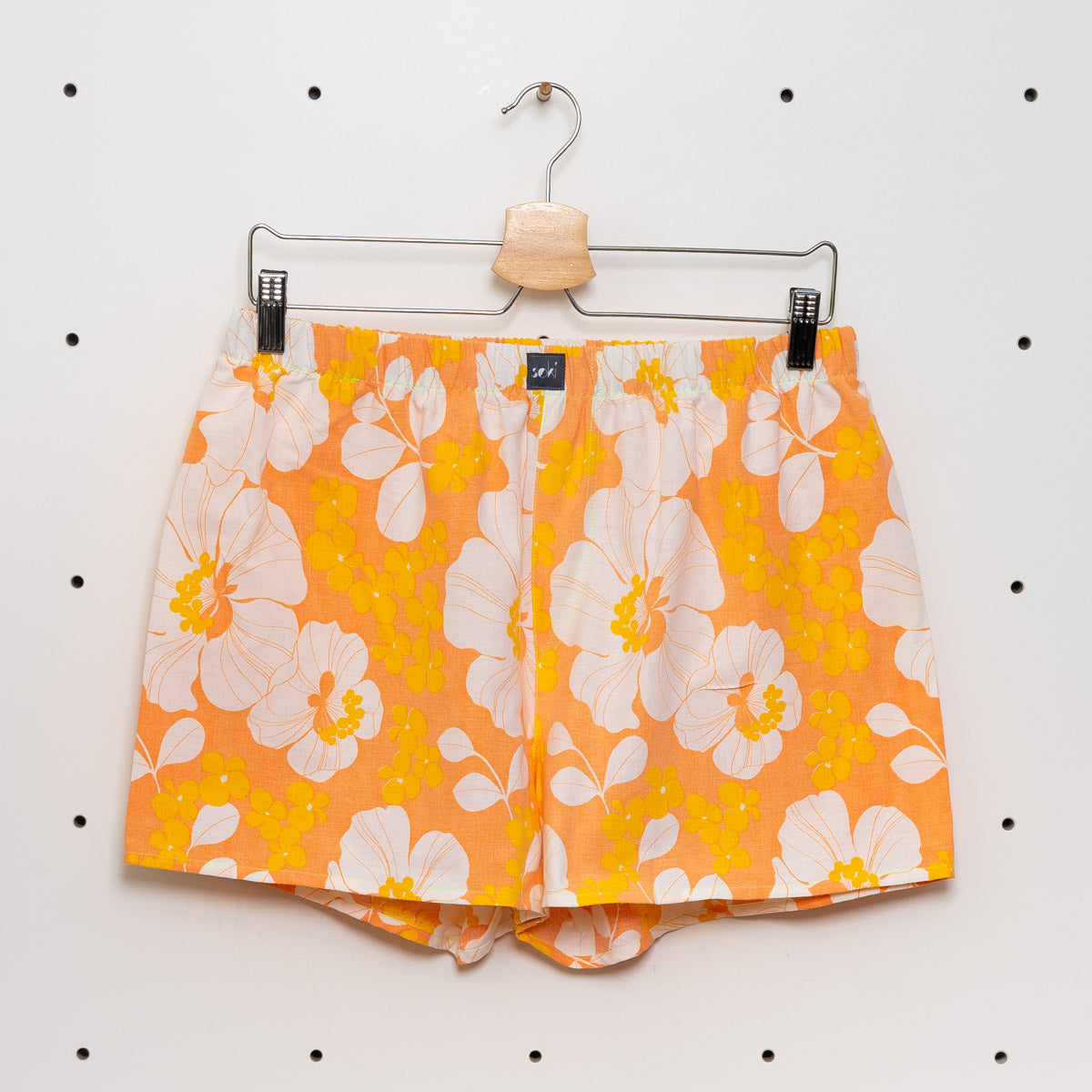 soki Upcycling Boxershorts aus Baumwoll-Bettwäsche