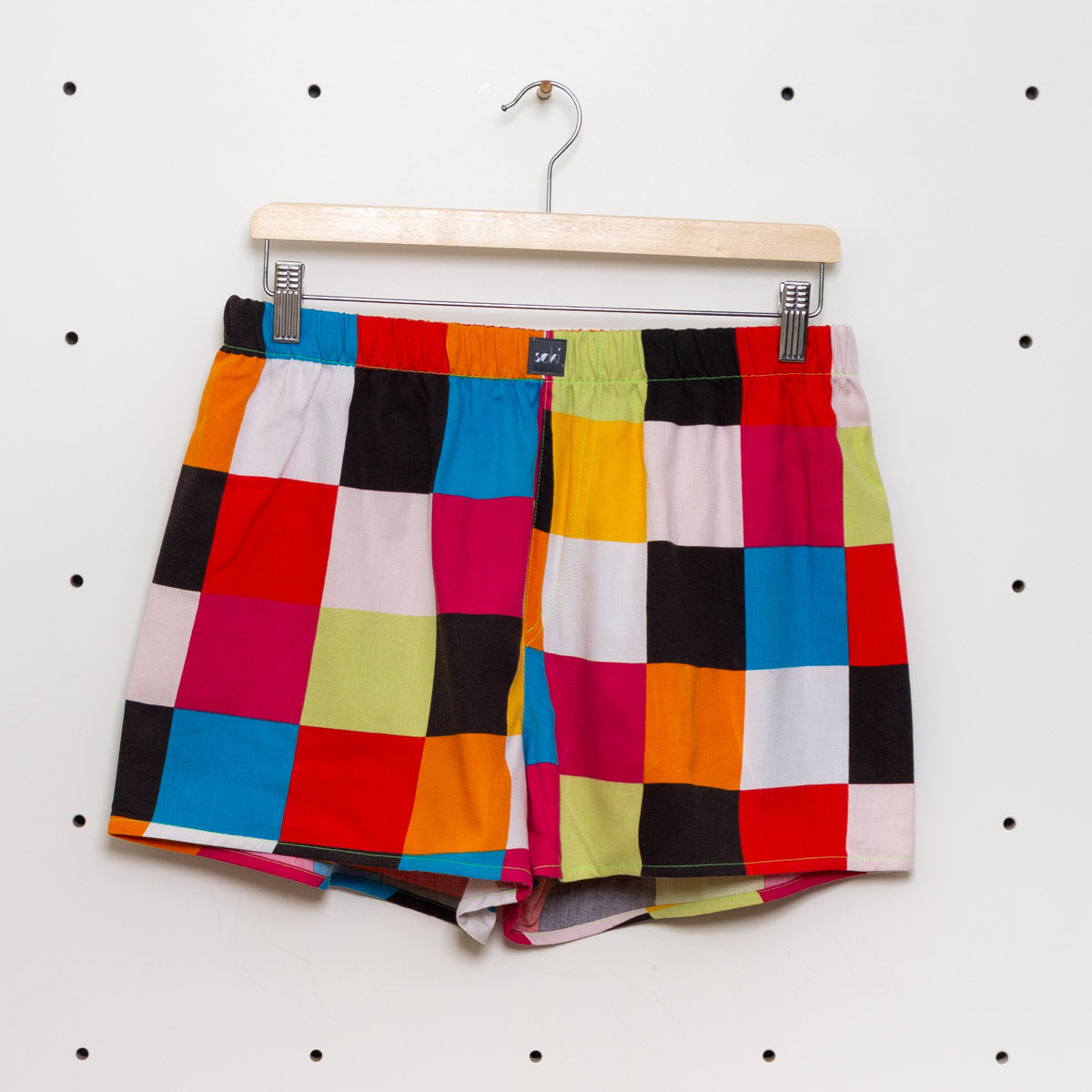 soki Upcycling Boxershorts aus Baumwoll-Bettwäsche