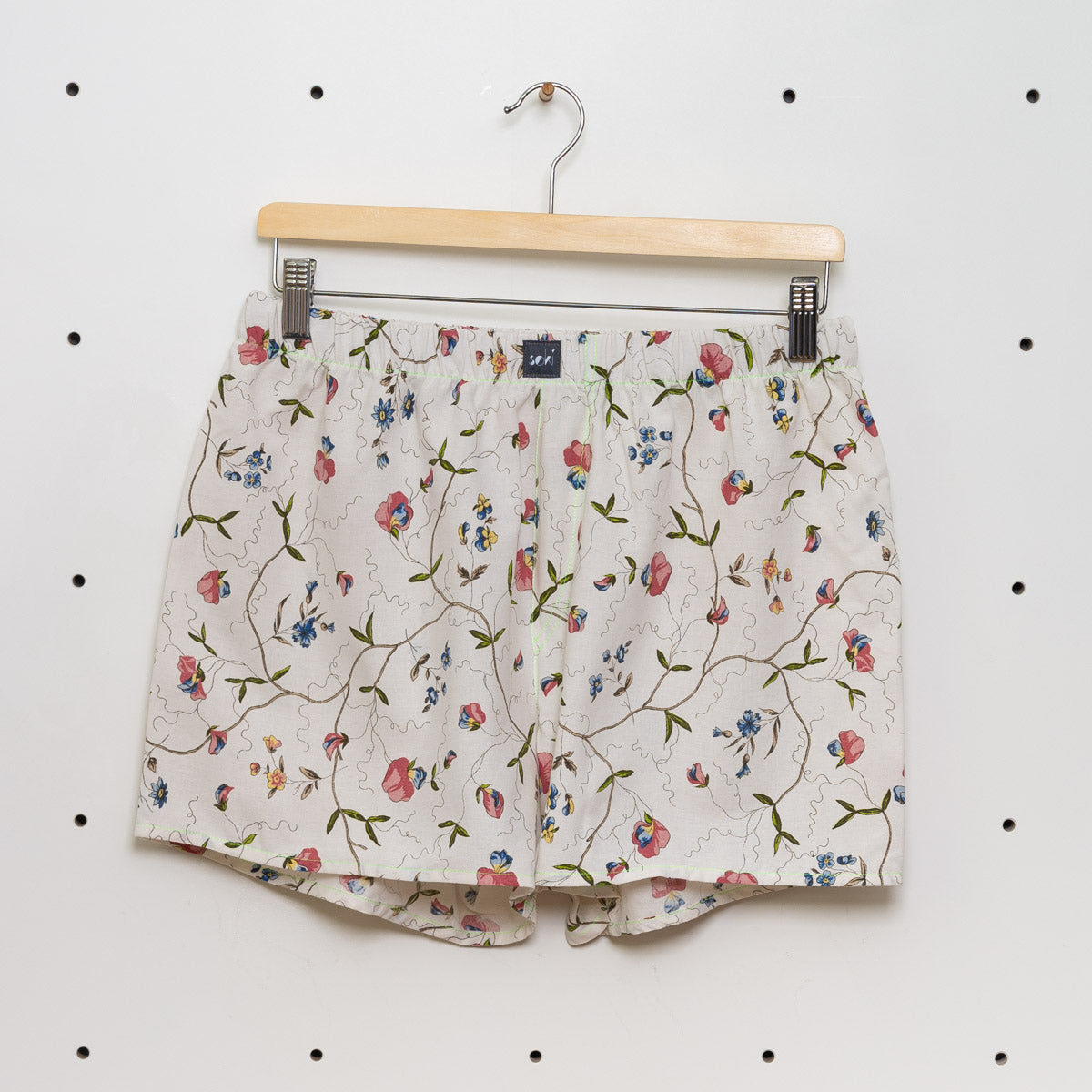 soki Upcycling Boxershorts aus Baumwoll-Bettwäsche