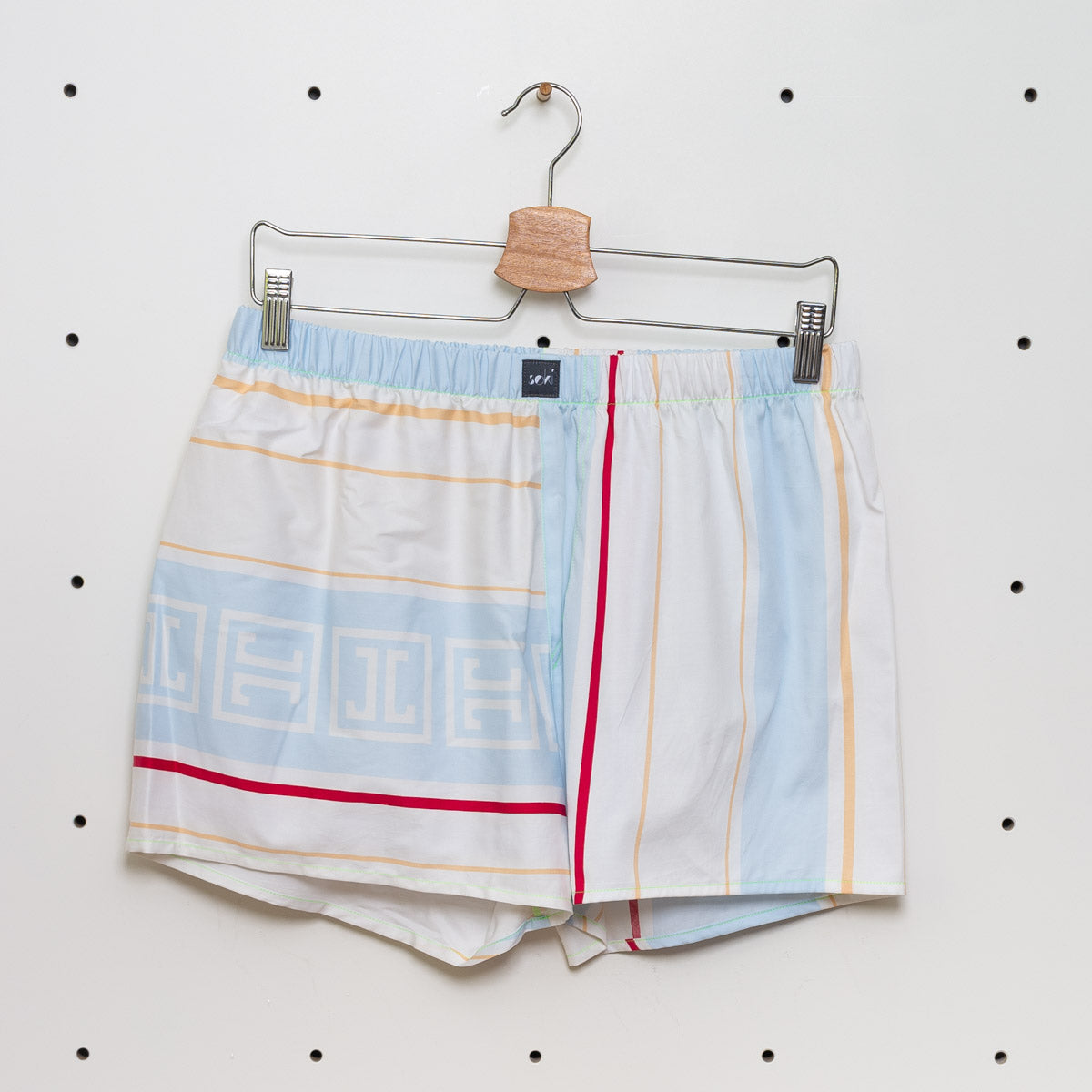 soki Upcycling Boxershorts aus Baumwoll-Bettwäsche