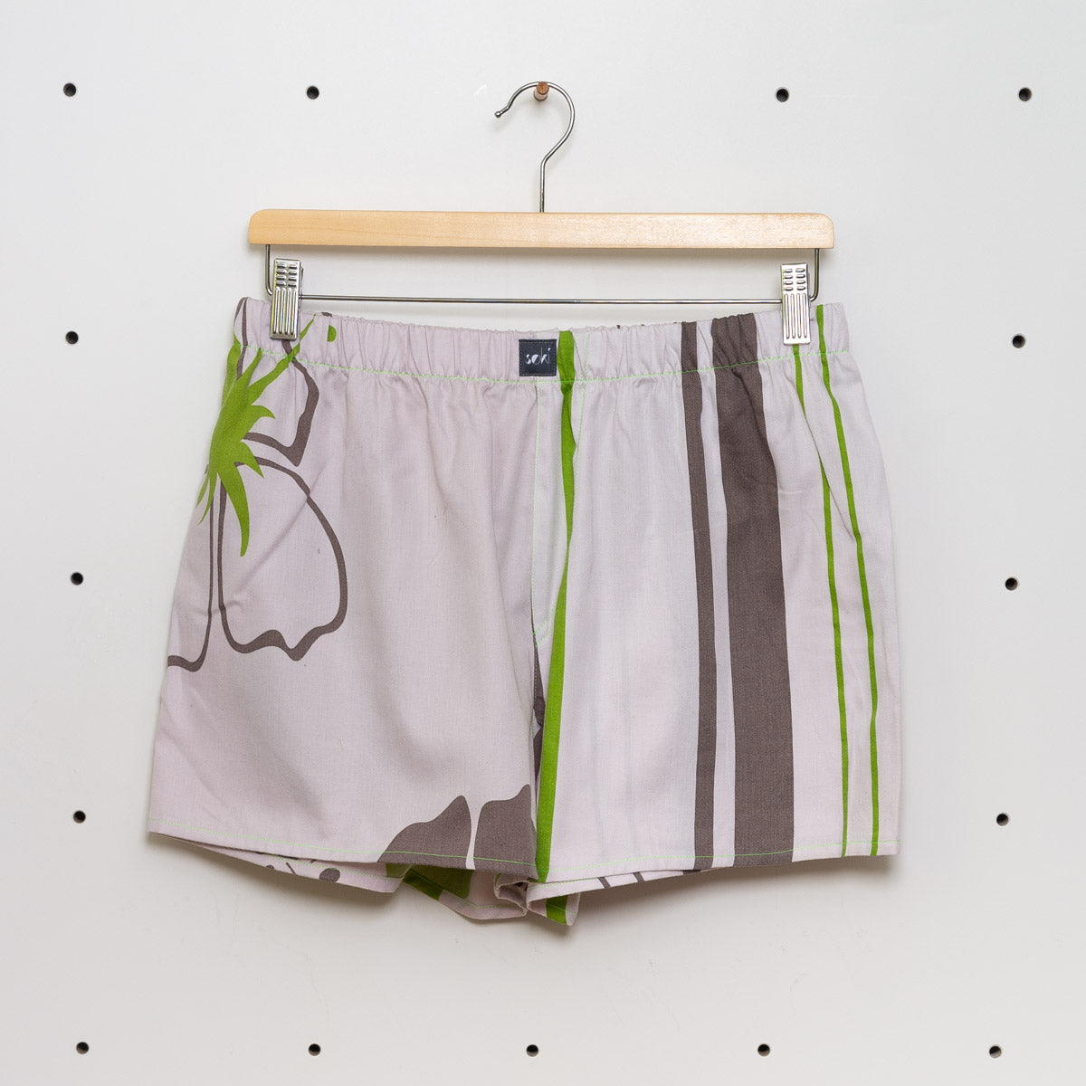 soki Upcycling Boxershorts aus Baumwoll-Bettwäsche