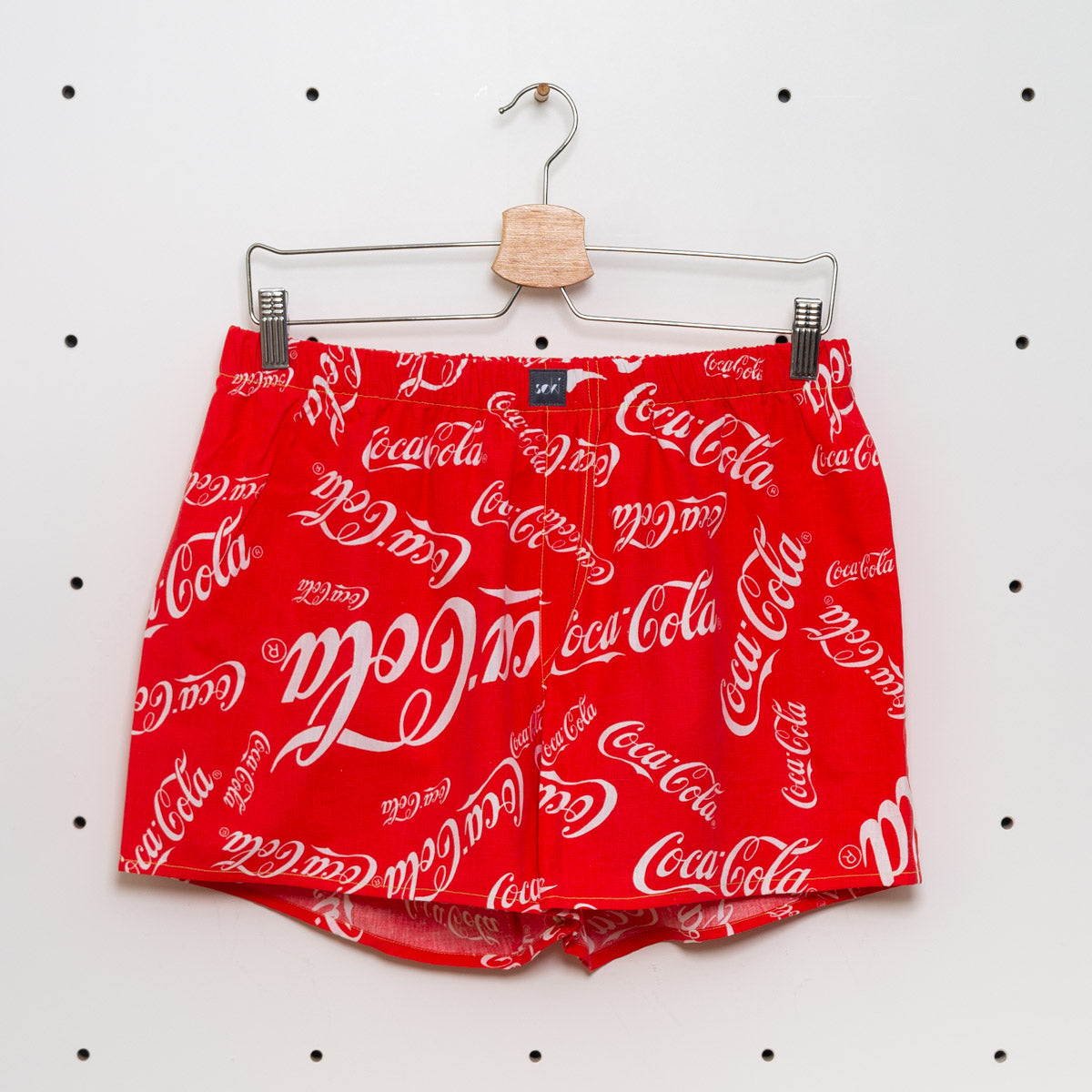 soki Upcycling Boxershorts aus Baumwoll-Bettwäsche