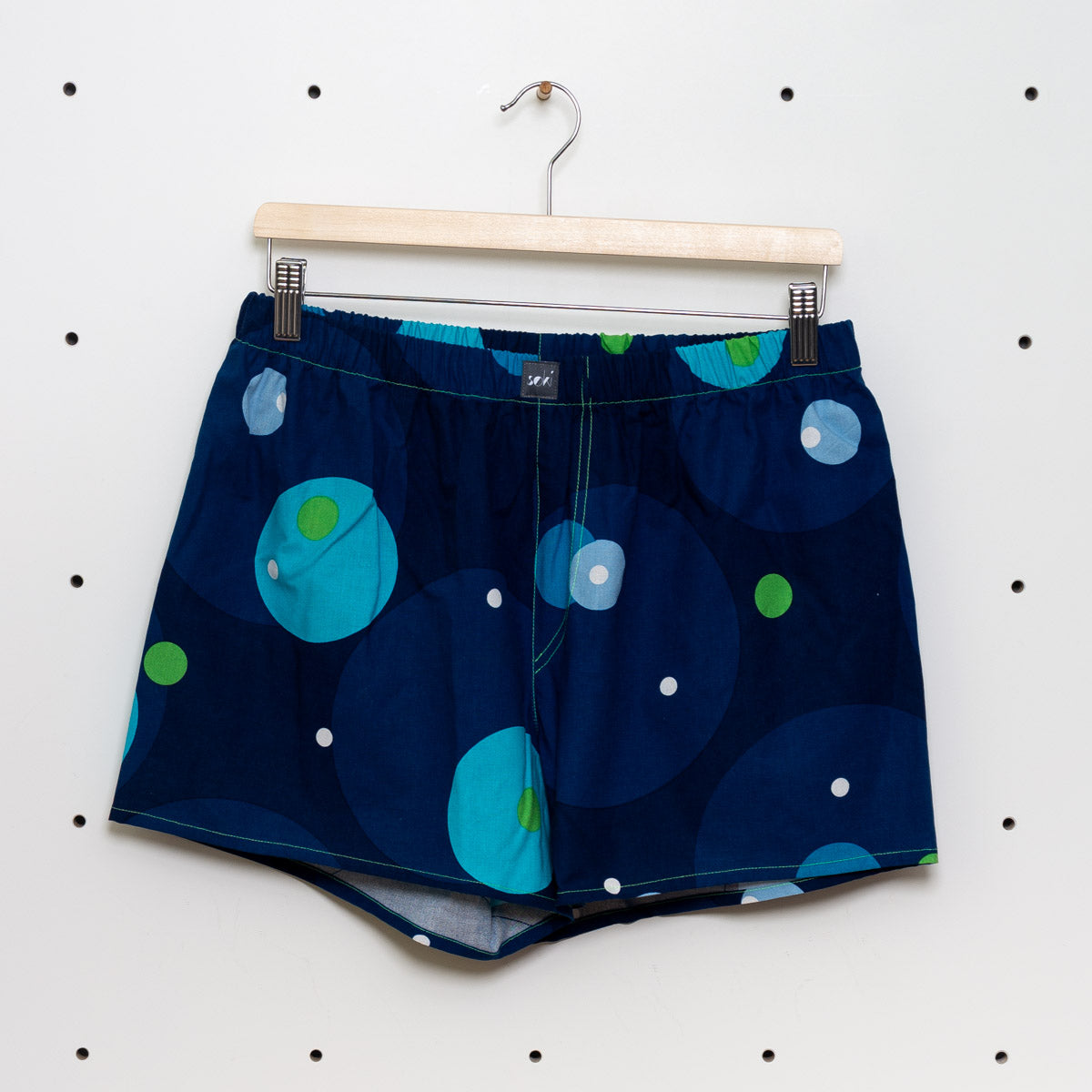 soki Upcycling Boxershorts aus Baumwoll-Bettwäsche