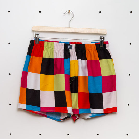 soki Upcycling Boxershorts aus Baumwoll-Bettwäsche