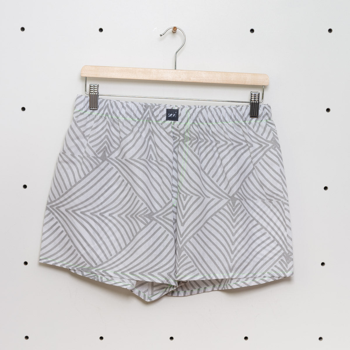 soki Upcycling Boxershorts aus Baumwoll-Bettwäsche