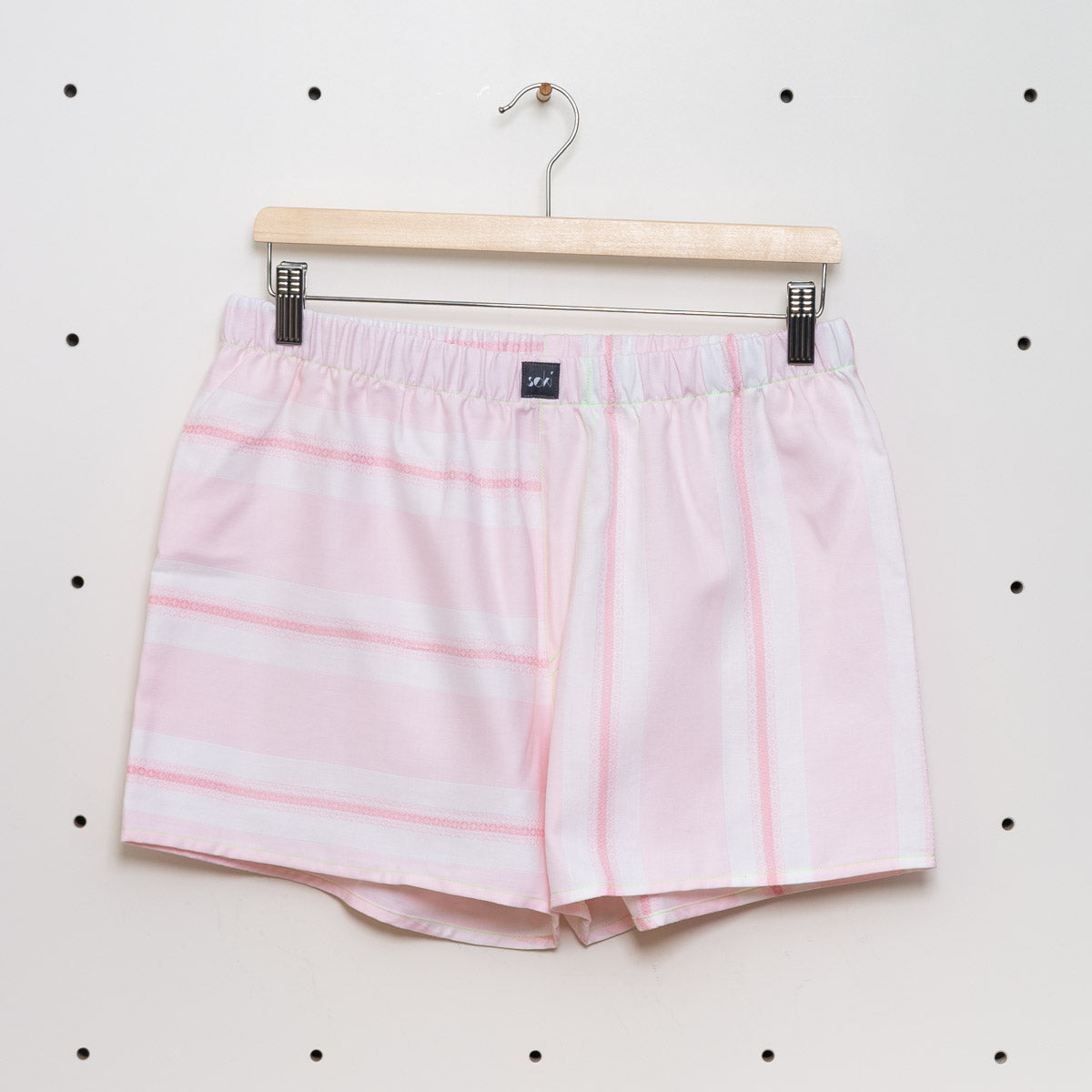 soki Upcycling Boxershorts aus Baumwoll-Bettwäsche