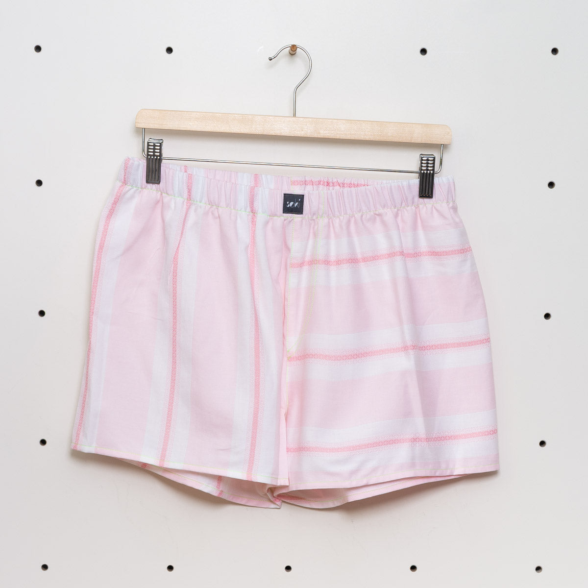 soki Upcycling Boxershorts aus Baumwoll-Bettwäsche
