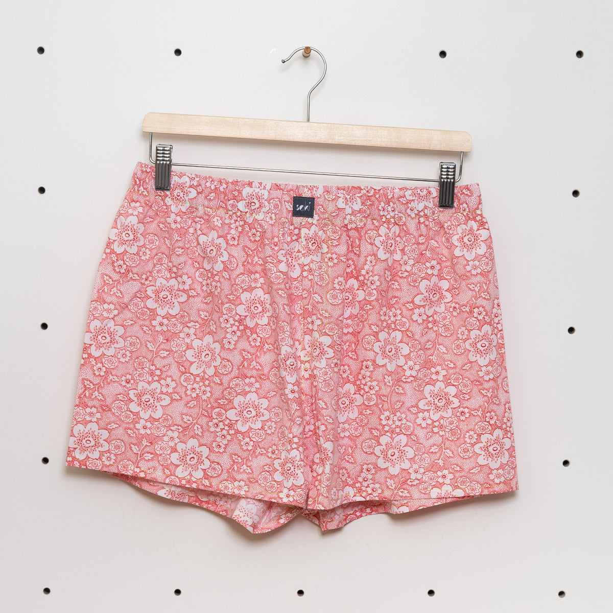 soki Upcycling Boxershorts aus Baumwoll-Bettwäsche
