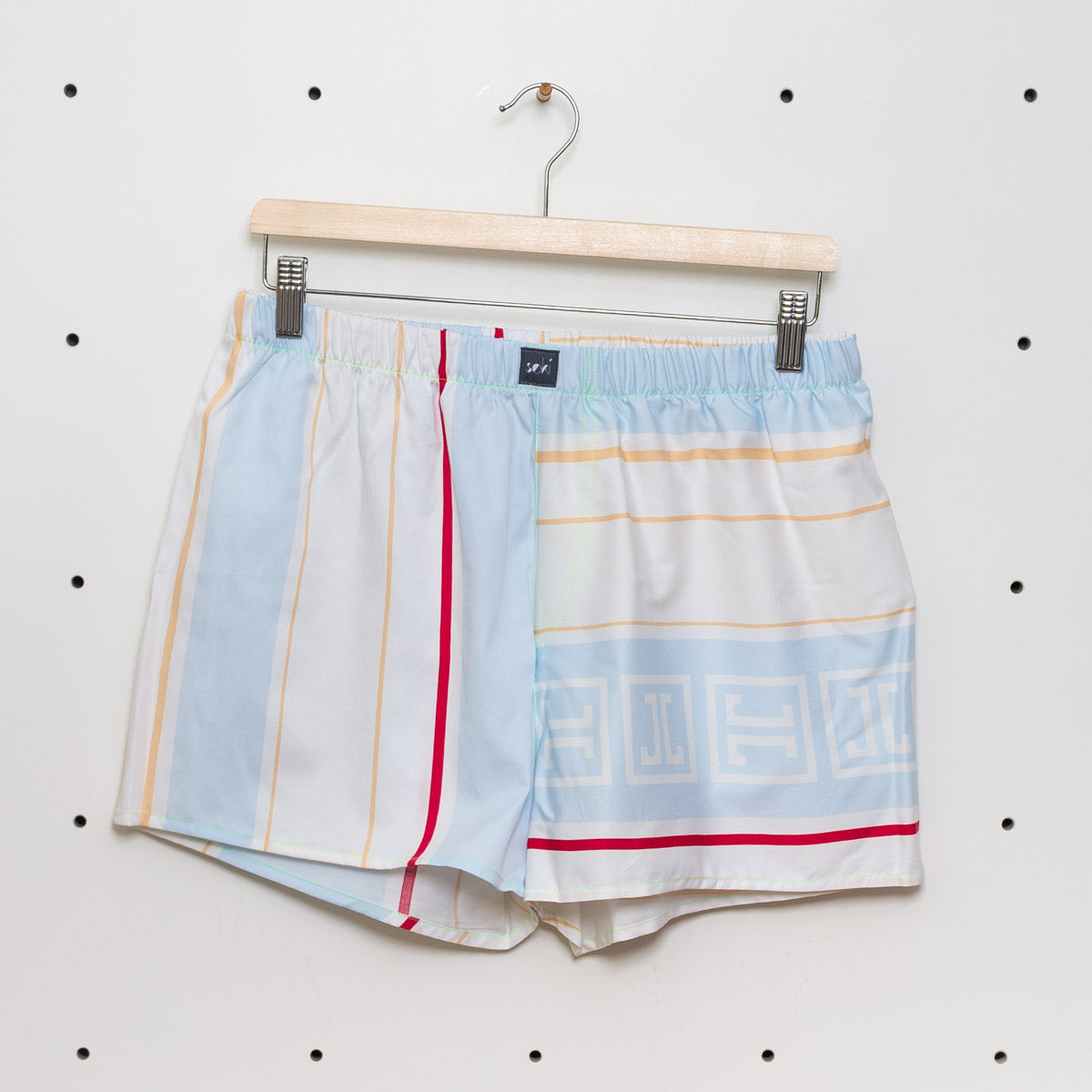 soki Upcycling Boxershorts aus Baumwoll-Bettwäsche