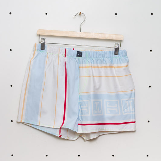 soki Upcycling Boxershorts aus Baumwoll-Bettwäsche