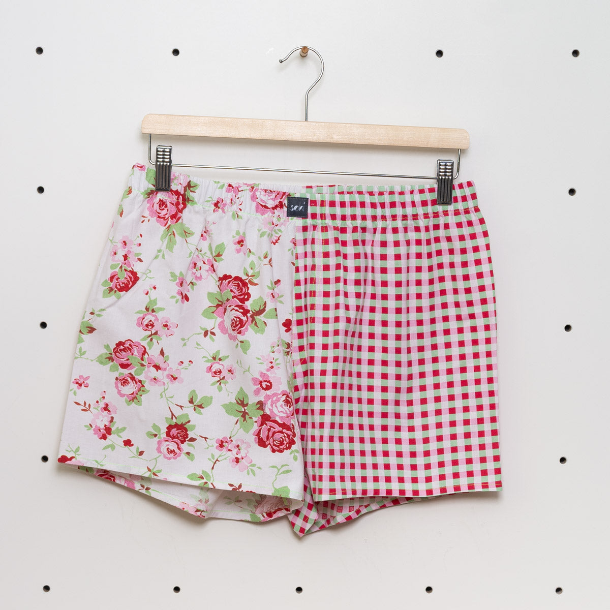 soki Upcycling Boxershorts aus Baumwoll-Bettwäsche