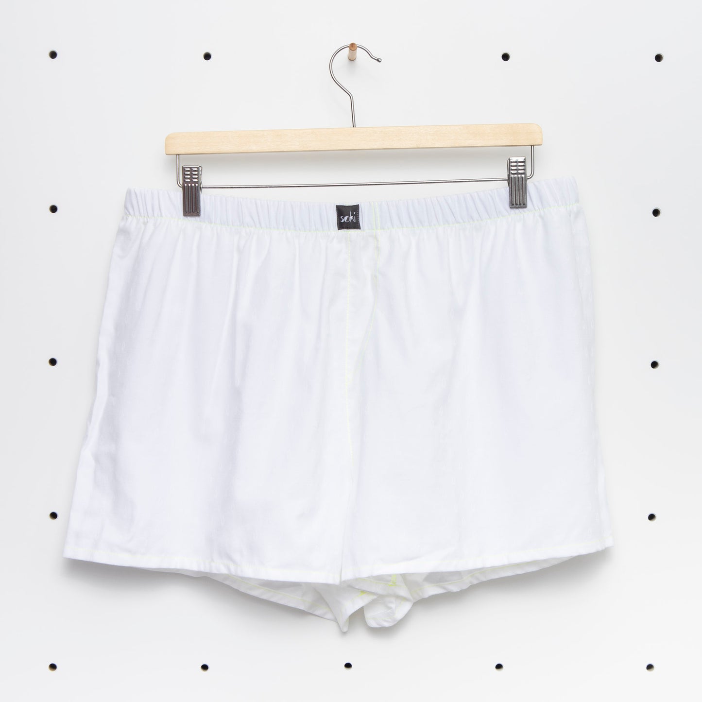 Nachhaltige Surprise Boxershorts aus Omi's alter Bettwäsche WEIß - Made in Germany