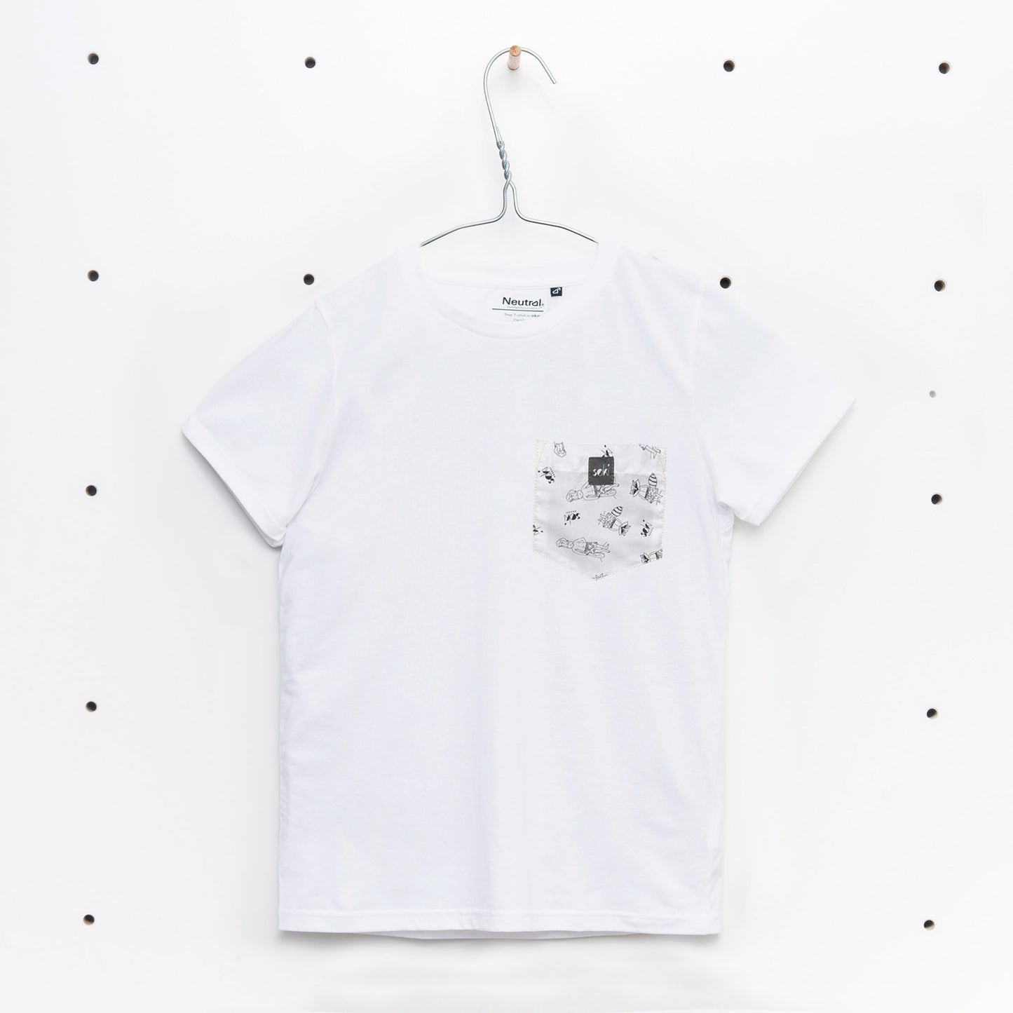 Nachhaltiges KIDS Kassel Edition Pocket T-Shirt - Made in Germany