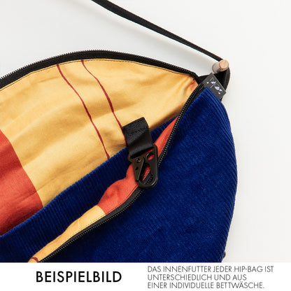 Nachhaltige Hip Bag Cord 2.0 - Blau - Made in Germany