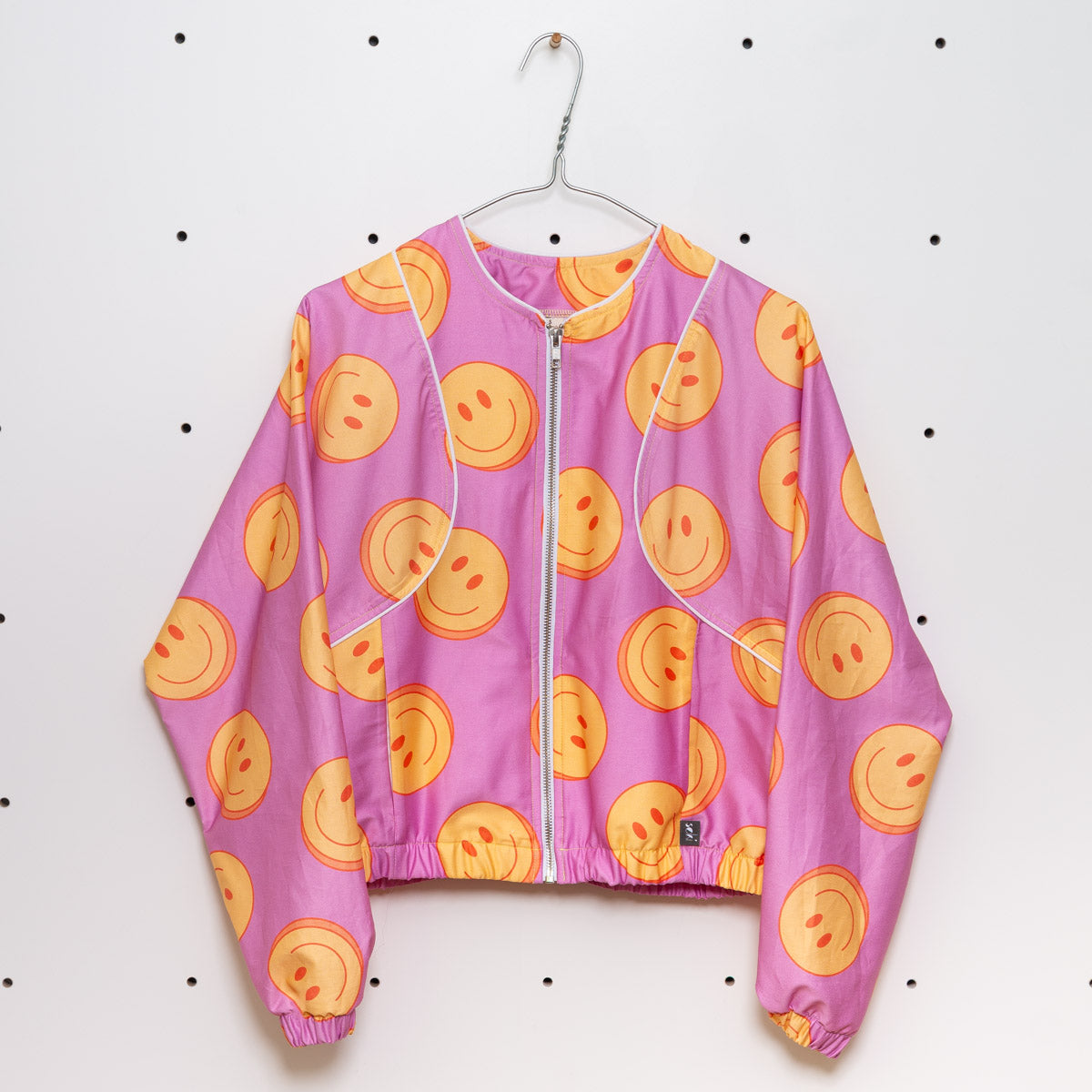 Nachhaltige Blouson Happy Smiles – Good Vibes Edition