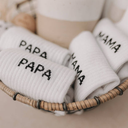 Socken Papa Eulenschnitt