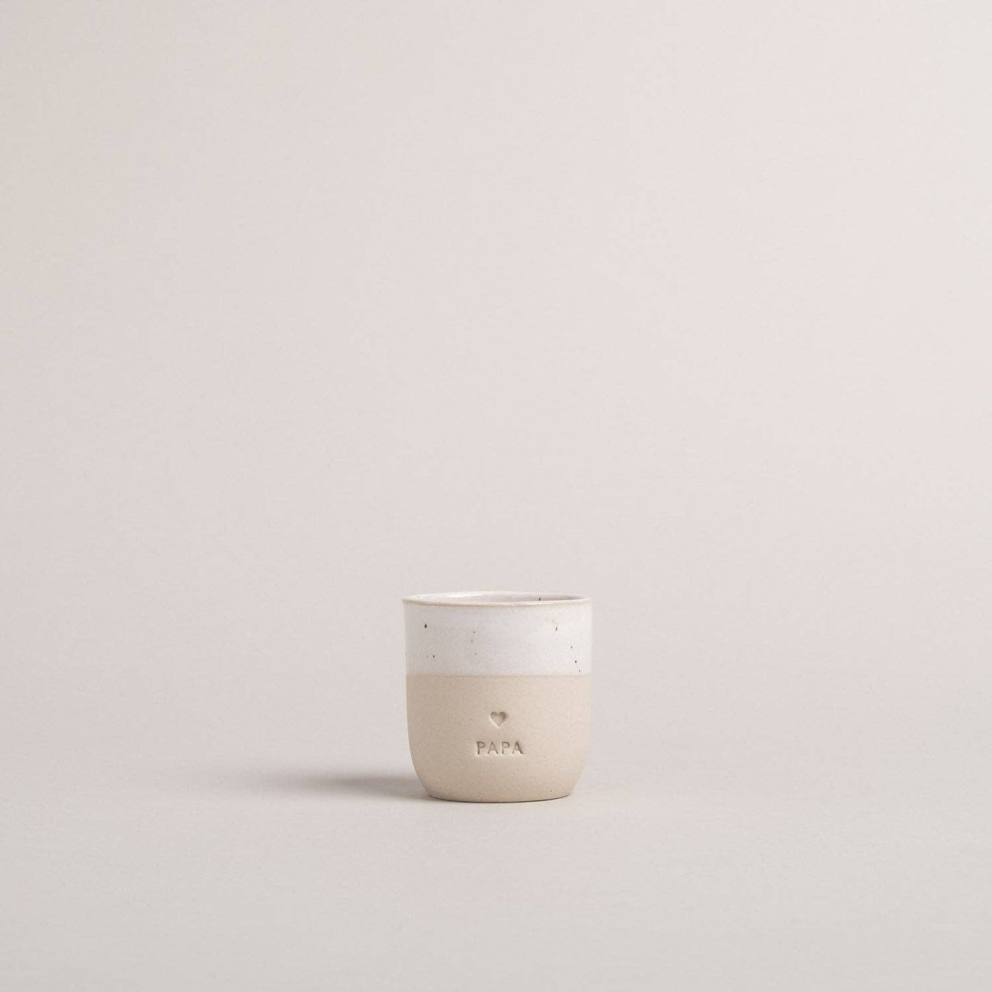 Espresso Becher Papa Eulenschnitt