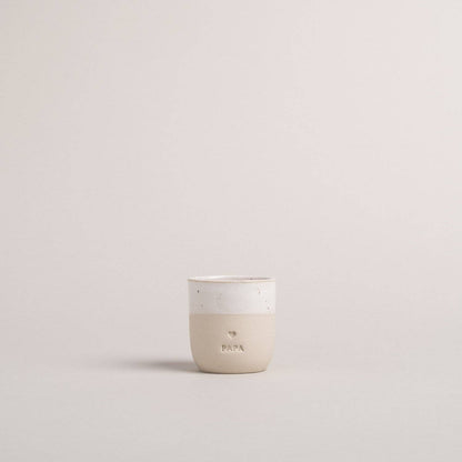 Espresso Becher Papa Eulenschnitt