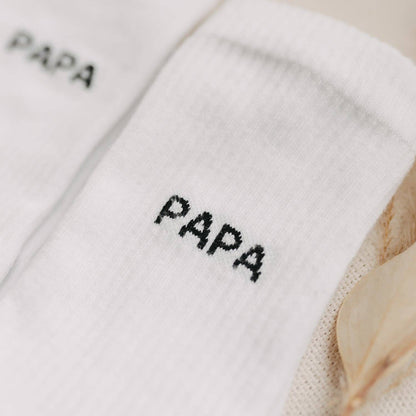 Socken Papa Eulenschnitt