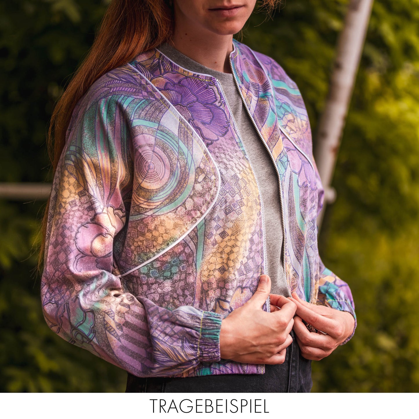 Nachhaltige Blouson in Gr. L - Made in Germany