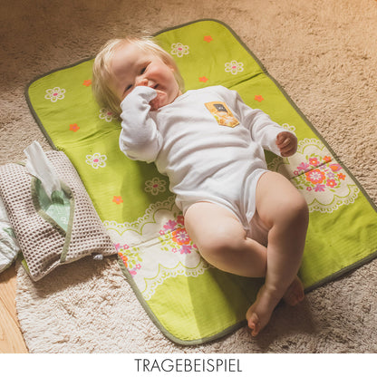 Nachhaltiger Baby Body Langarm Gr. 80 - Made in Germany