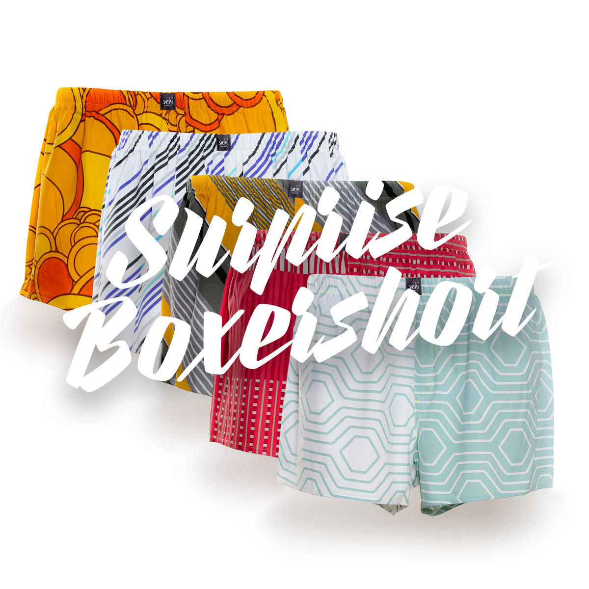 Nachhaltige Surprise Boxershorts aus Omi's alter Bettwäsche - Made in Germany