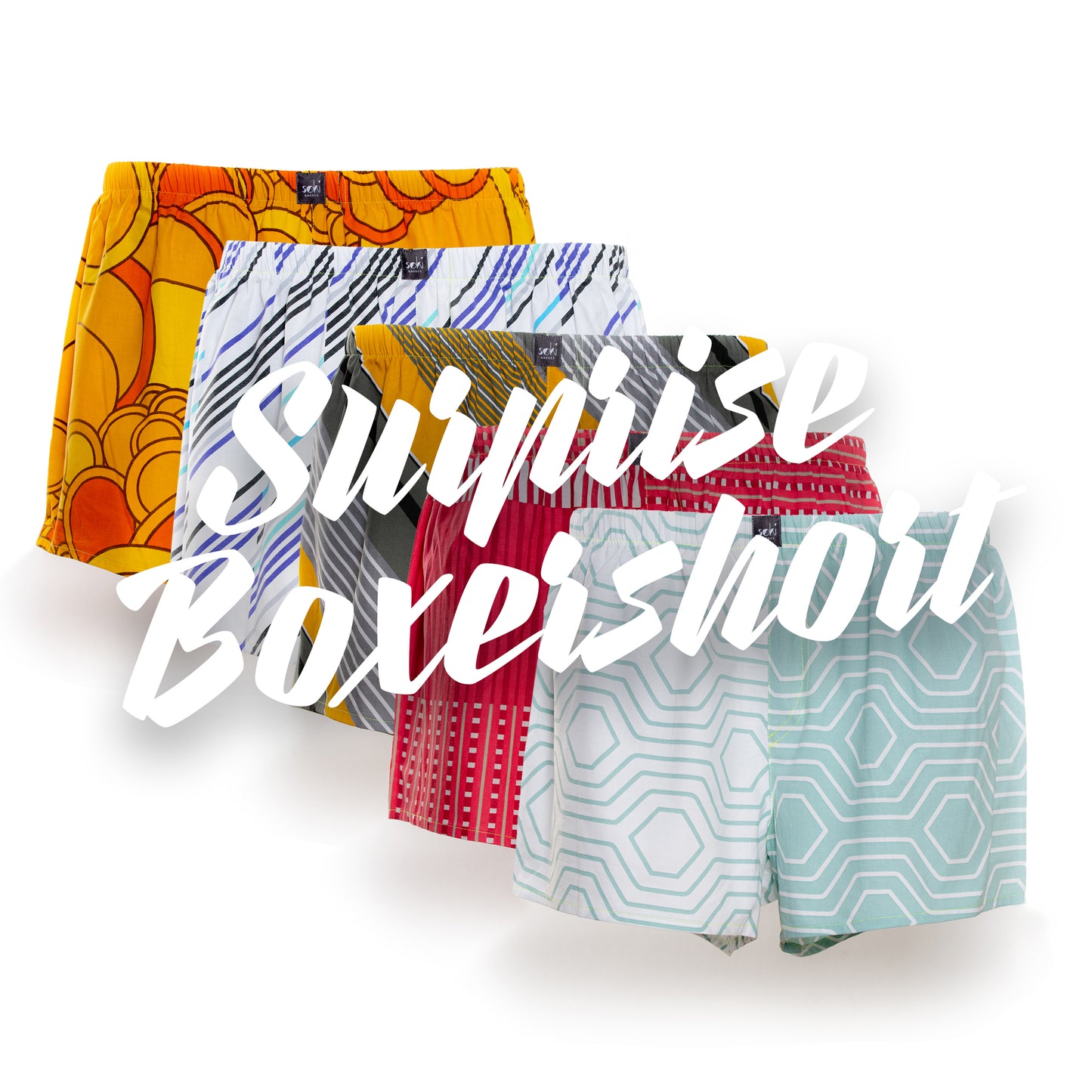 Nachhaltige Surprise Boxershorts aus Omi's alter Bettwäsche - Made in Germany