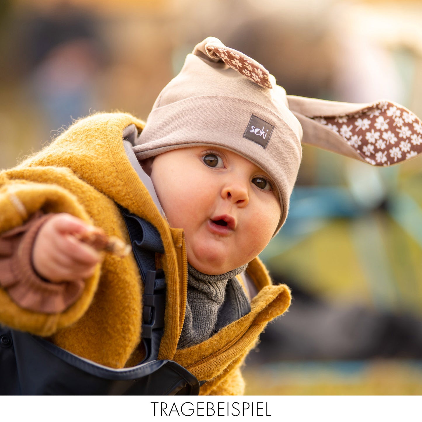 Hasenmütze Baby Small - Made in Germany