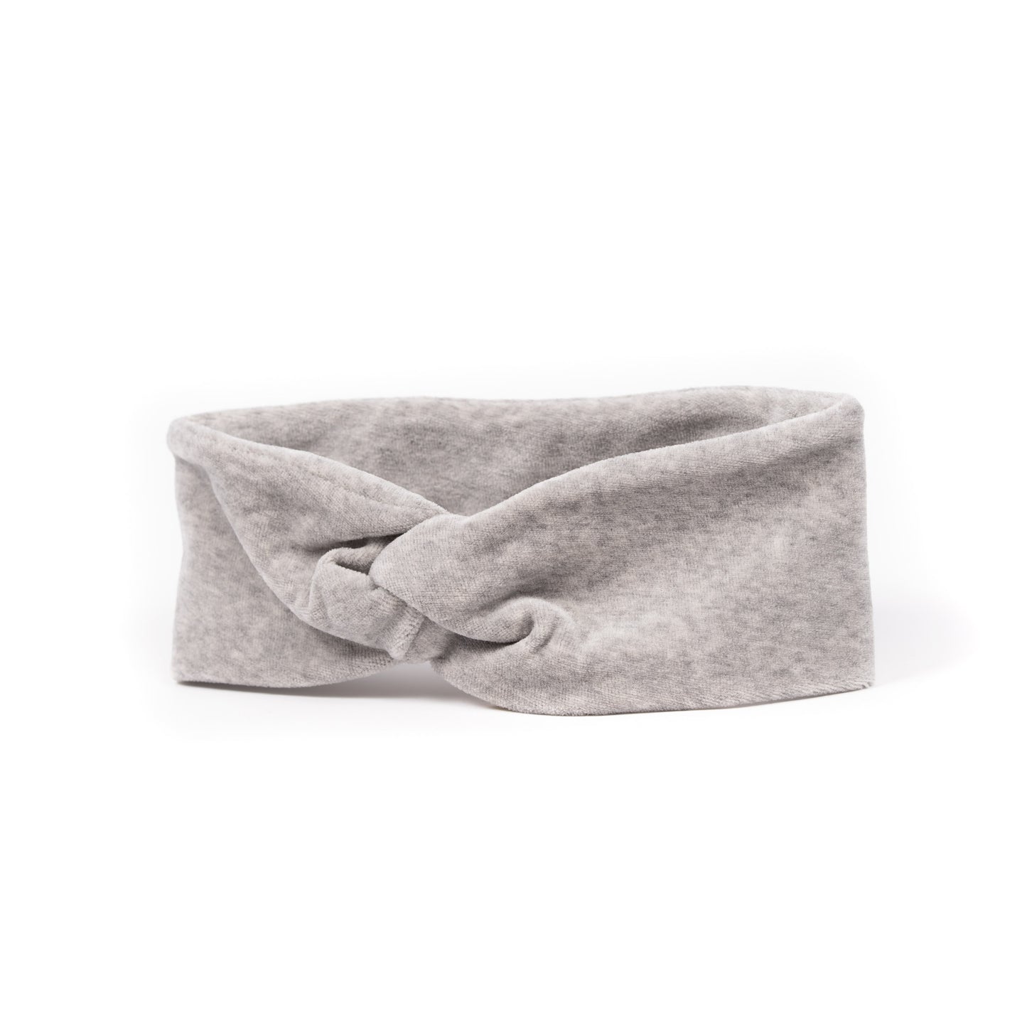 Nachhaltiges Stirnband grey aus Bio-Baumwolle - Made in Germany