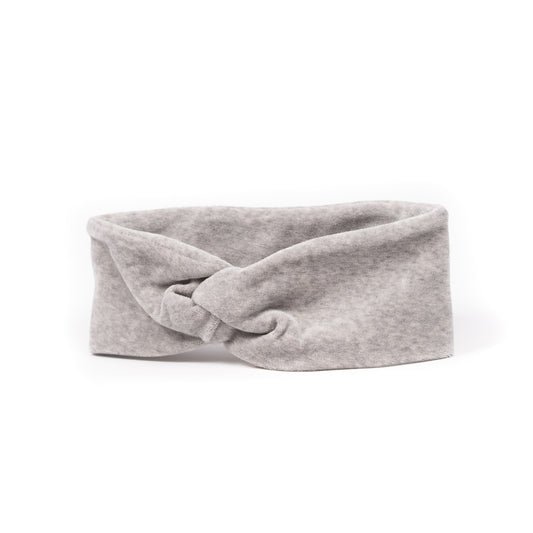 Nachhaltiges Stirnband grey aus Bio-Baumwolle - Made in Germany