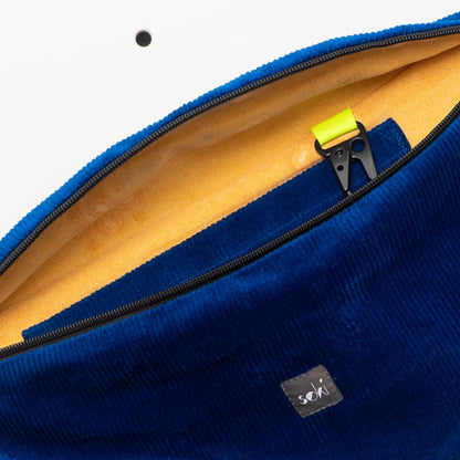 Nachhaltige Hip Bag Cord Big 2.0 - schwarz - Made in Germany