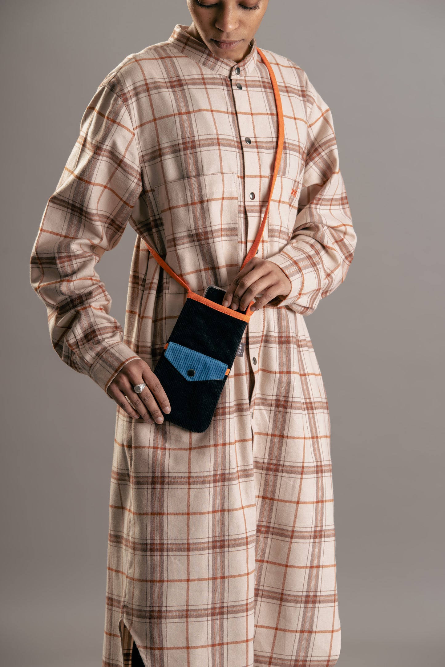 Phone Pouch - Charcoal - Made in Germany