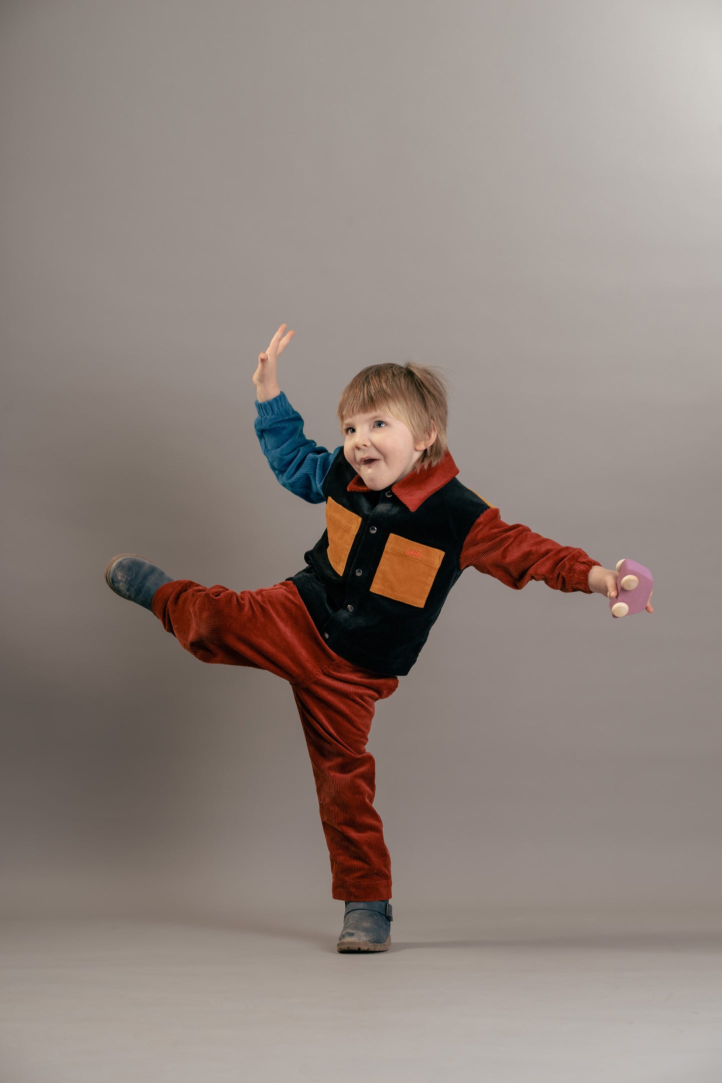 Genuacord Kids Pants - Henna - Made in Germany