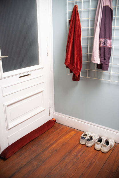 Zugluftstopper aus Bio-Baumwollcord - Made in Germany