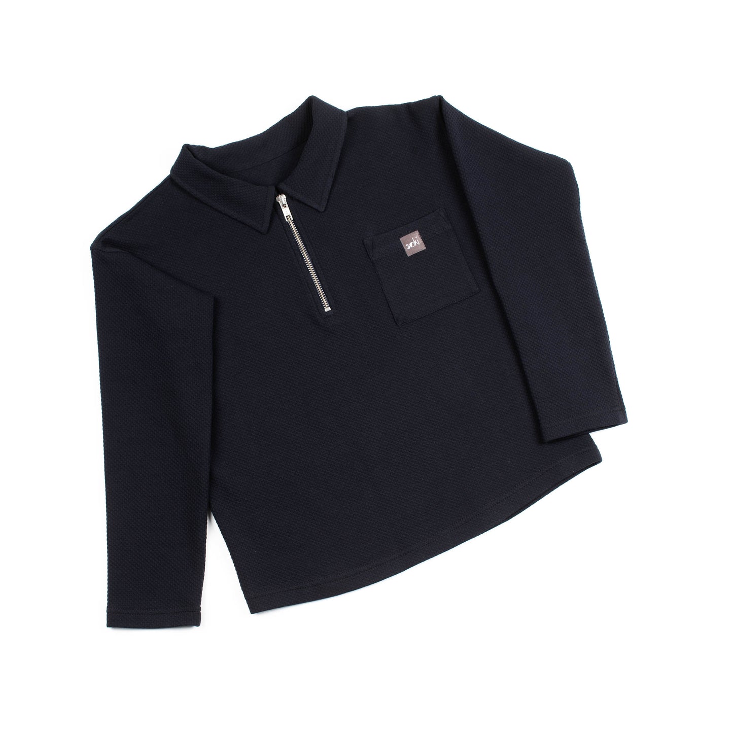 Nachhaltiger Kids Pullover in navy - Unisex - Made in Germany
