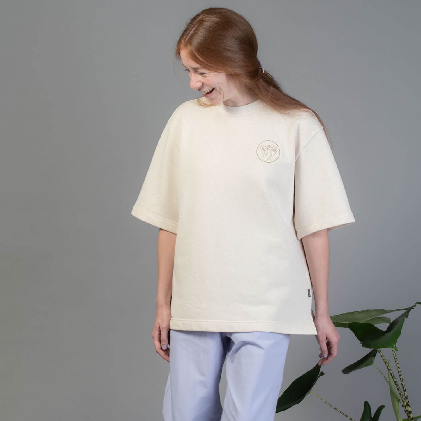 Nachhaltiges T-Shirt - Ecru - Made in Germany