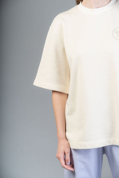 Nachhaltiges T-Shirt - Ecru - Made in Germany