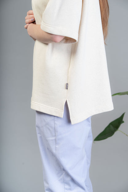 Nachhaltiges T-Shirt - Ecru - Made in Germany